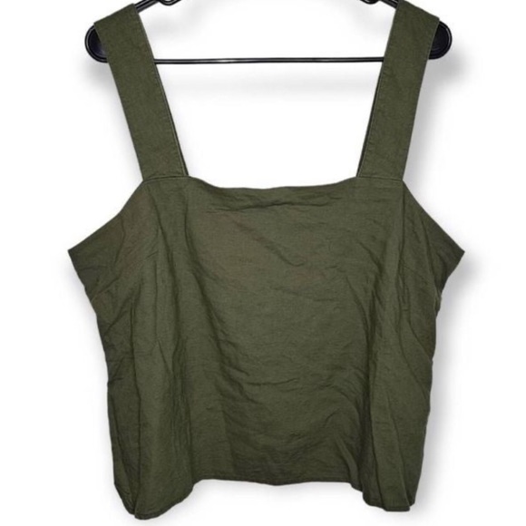 NWT Banana Republic Linen-Blend Tank Top - Picture 3 of 9